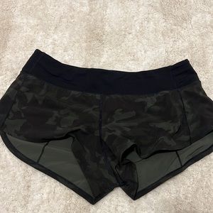 Lulu Lemon Camo Shorts